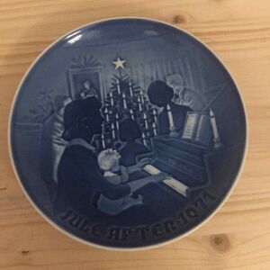 Bing & Grondahl‎ Christmas plate. 1971. EUC